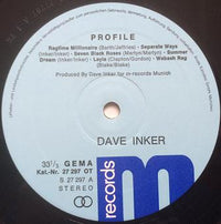 Dave Inker : Profile (LP, Album)