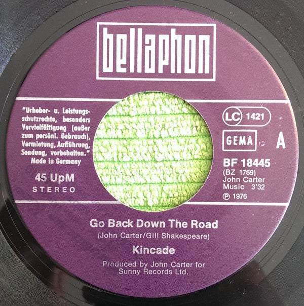 Kincade : Go Back Down The Road / Mama's Little Girl (7", Single)