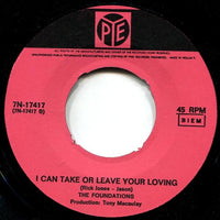 The Foundations : Back On My Feet Again  (7", Single)