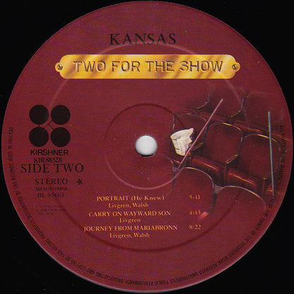 Kansas (2) : Two For The Show (2xLP, Album)