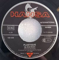 Plastique (3) : Up And Down / A Heart Will Break Tonight (7", Single)