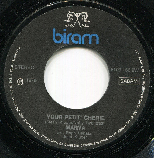 Marva : Neem Me In Je Armen (7", Single)