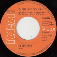 Bobby Bare : Detroit City (7", Single, Mono, RE)