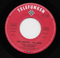 Fips Asmussen : Ich Tarzan - Du Jane (7", Single)
