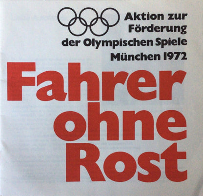 Unknown Artist : Fahrer Ohne Rost - Autofahrer-Gymnastik (7")