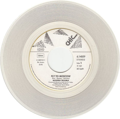 Modern Trouble : Fly To Moscow (7", Single, Ltd, Cle)