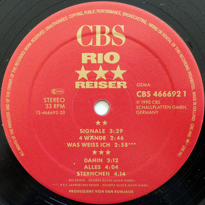 Rio Reiser : Rio*** (LP, Album)