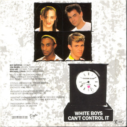 Culture Club : Time (Clock Of The Heart) (7", Single)