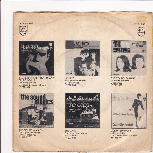 Bob Smit : Op 't Eerste Gezicht (7", Mono)