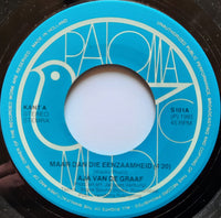 Aja van de Graaf : Maar Dan Die Eenzaamheid (7", Single)