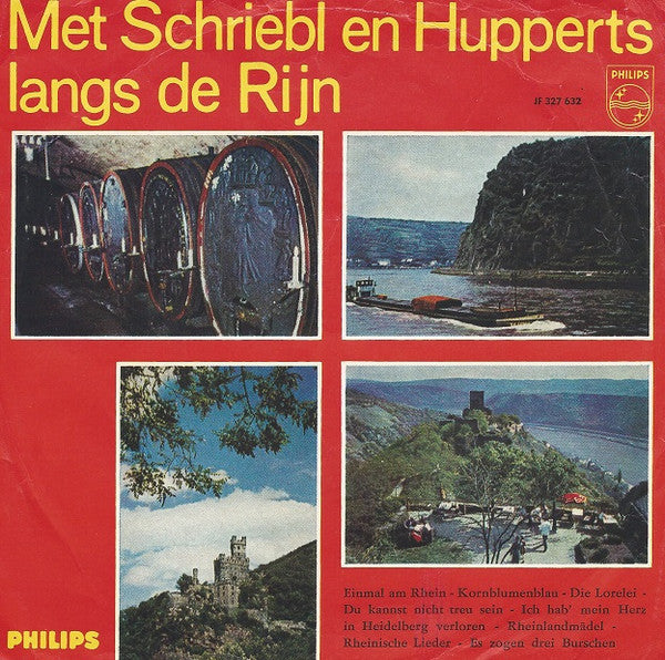 Harmonica Duo K. Schriebl / J. Hupperts : Met Schriebl En Hupperts Langs De Rijn (7")