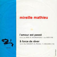 Mireille Mathieu : L'amour Est Passé (7", Jukebox, Ltd, Promo)