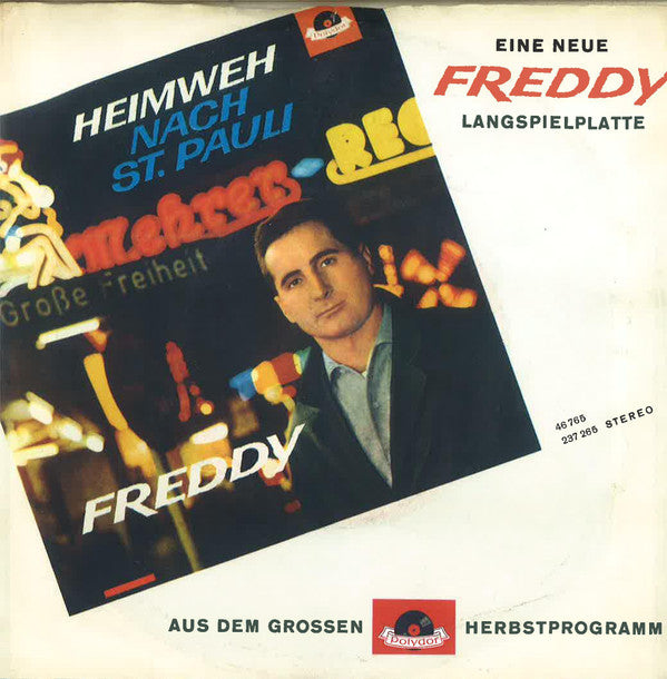 Freddy Quinn : Keine Bange, Lieselotte / In Hongkong, Da Hat Er 'ne Kleine (7", Single, Mono)