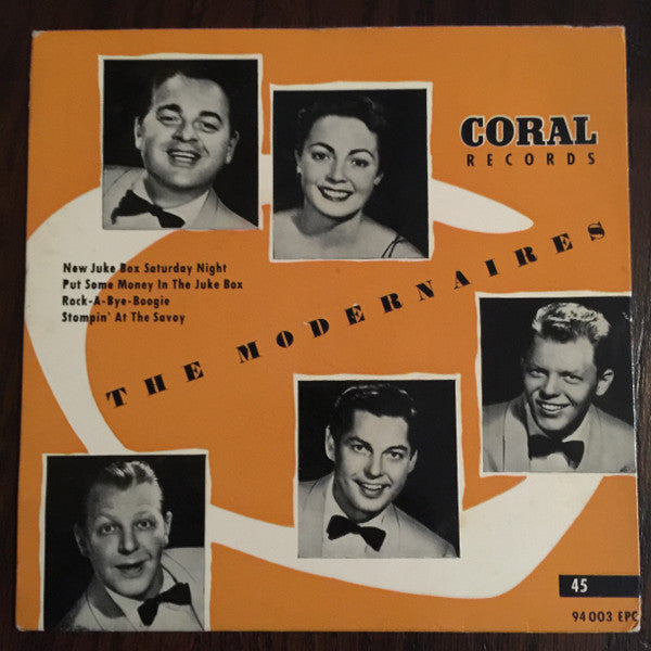 The Modernaires : New Juke Box Saturday Night (7", EP, Mono)
