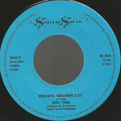 Bert Tinge : De Ster (7", Single)