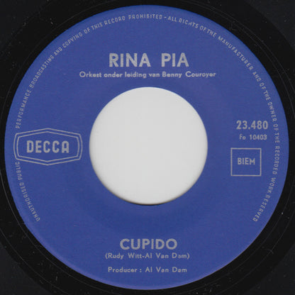 Rina Pia : Het Lied Van De Puszta / Cupido (7", Single, Mono)