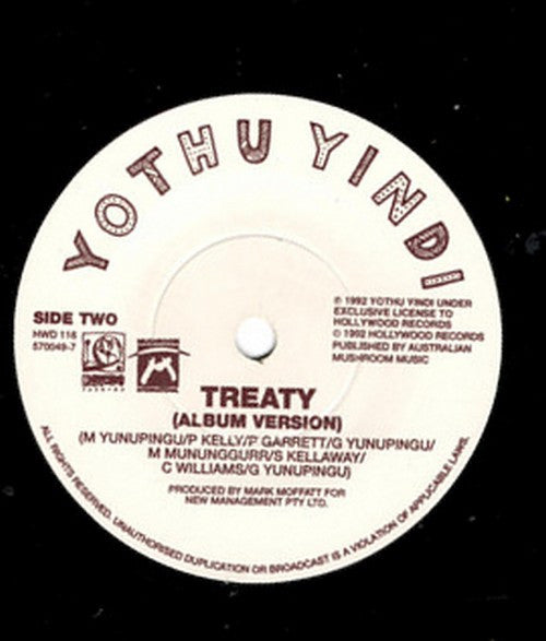 Yothu Yindi : Treaty (7", Single)