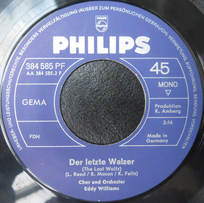 Eddy Williams' Orchestra : Wärst Du Doch In Düsseldorf Geblieben (7", Single, Mono)