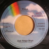 The Oak Ridge Boys : Elvira  (7", Single)