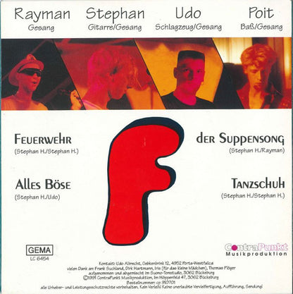 Feuerwehrmänner : Alles Böse (7", EP, Red)