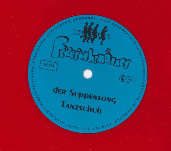 Feuerwehrmänner : Alles Böse (7", EP, Red)
