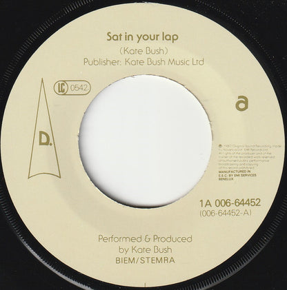 Kate Bush : Sat In Your Lap. (7", Single)