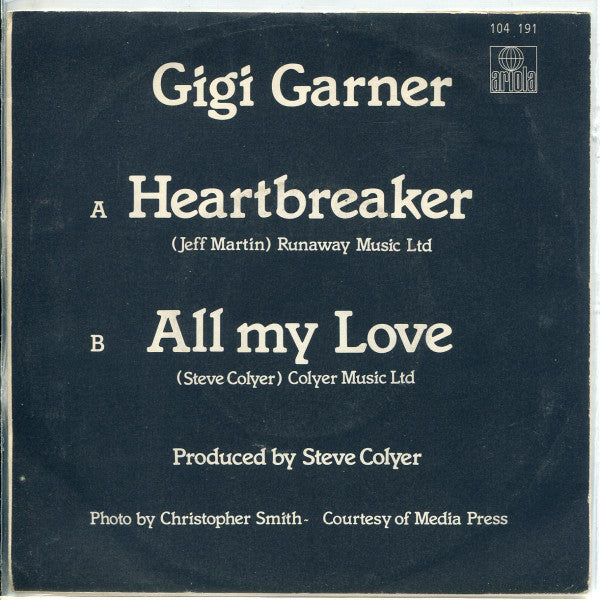 Gigi Garner : Heartbreaker (7", Single)
