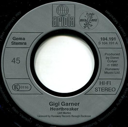 Gigi Garner : Heartbreaker (7", Single)