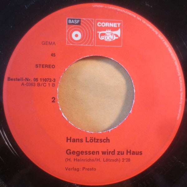 Hans Lötzsch : Der Supermarkt (7", Single)