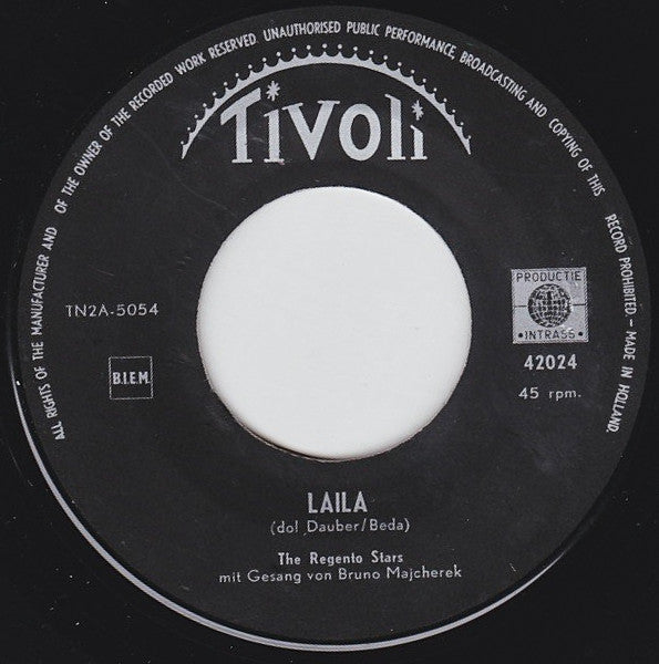 Die Regento Stars : Laila (7", Single, Mono)