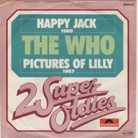 The Who : Happy Jack / Pictures Of Lily (7", Single)
