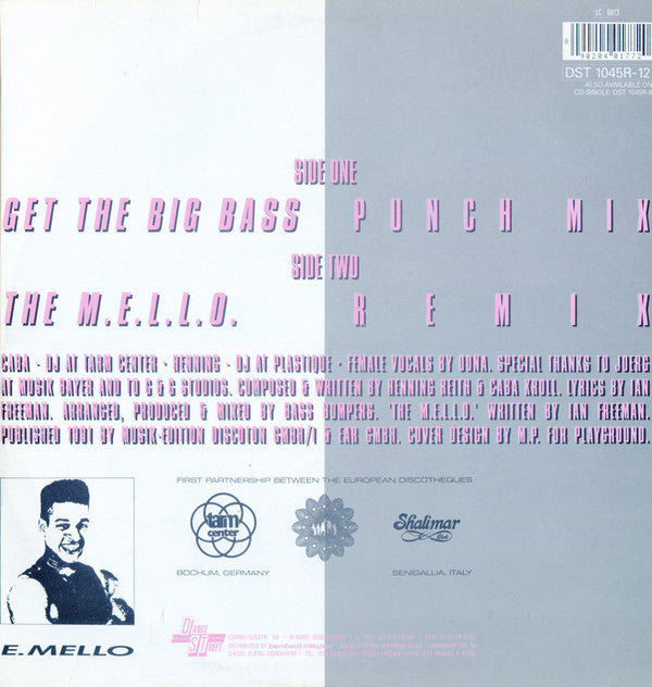 Bass Bumpers : Get The Big Bass Remix (12", S/Sided, Promo)