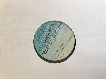 Selten Gehörte Musik : Novembersymphonie (Doppelsymphonie) (2xLP, Gat)