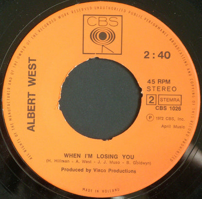 Albert West : Gonna Meet My Girl (Sha-La-La) (7", Single)