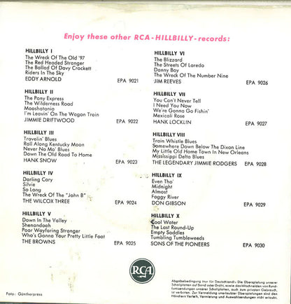 Hank Locklin : Wabash Cannonball / Once More (7", Single)