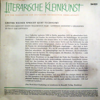 Grete Weiser : Das Lottchen (Grethe Weiser Spricht Kurt Tucholsky) (7", EP, Mono)