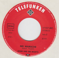 Adam Und Die Micky's : Mei Mamache (Hessisches Mutterlied) (7", Single)