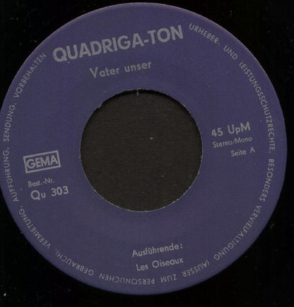 Les Oiseaux (2) : Vater Unser (7", Single)