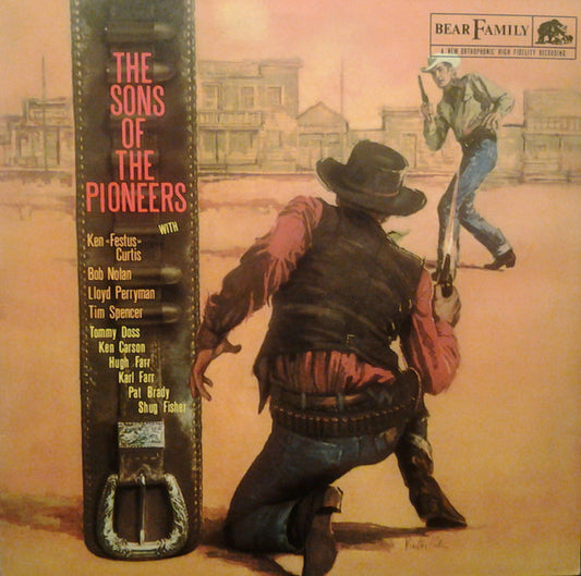 The Sons Of The Pioneers : Cowboy Country (LP, Album, Mono)