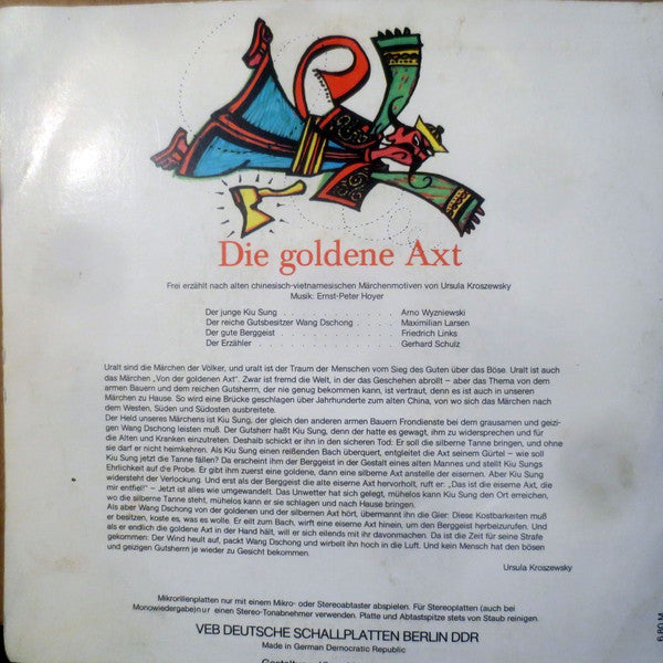 Unknown Artist : Die Goldene Axt (7", Single, RE)