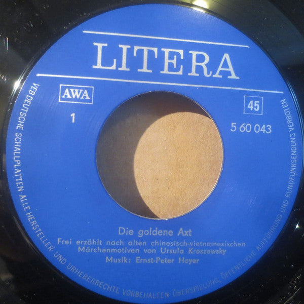 Unknown Artist : Die Goldene Axt (7", Single, RE)