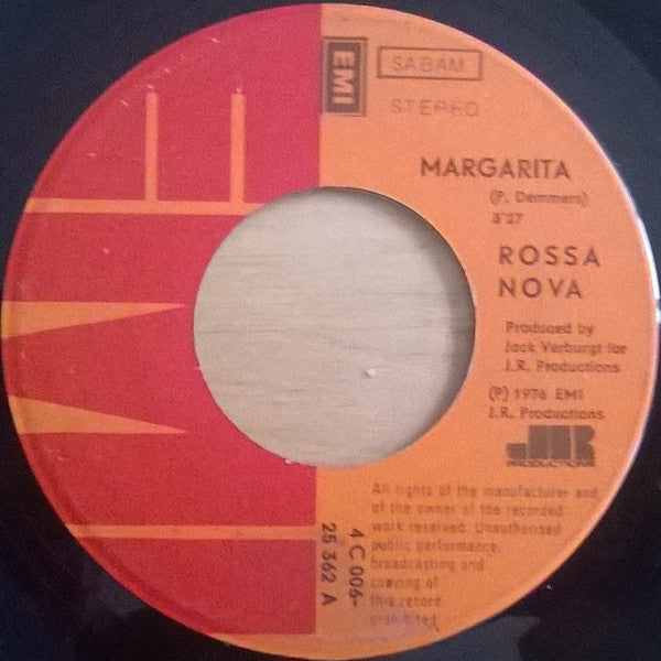 Rossa Nova : Margarita / Rossa Nova's Carnaval (7", Single)