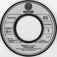Earth And Fire : Dream (7", Single)
