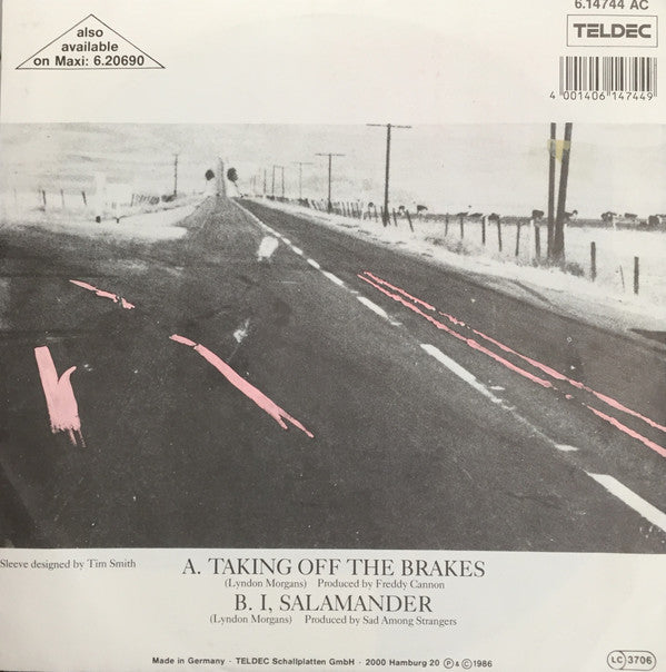 Sad Among Strangers : Taking Off The Brakes (7", Single)