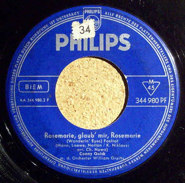 Conny Quick : Ich War In Madrid (7", Single)
