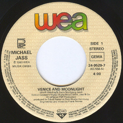 Michael Jass : Venice & Moonlight (7", Single)