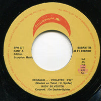 Rudy Silvester : Eenzaam Verlaten (7", Single)