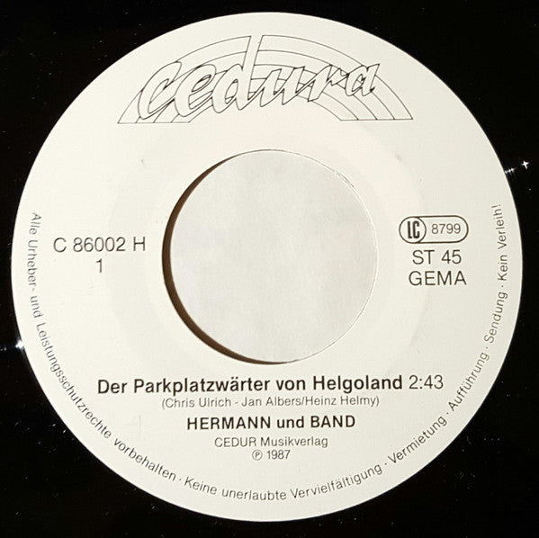 Hermann Und Band : Der Parkplatzwärter Von Helgoland (7", Single)