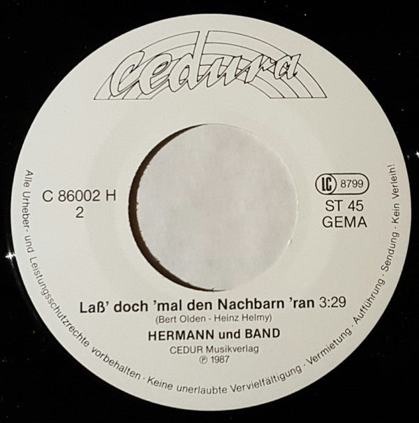 Hermann Und Band : Der Parkplatzwärter Von Helgoland (7", Single)