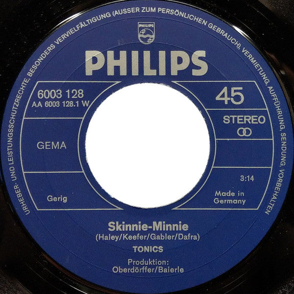 The Tonics : Skinnie Minnie (7", Single)